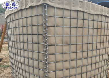 अर्ध-स्थायी लेवी के लिए जस्तीकृत कनेक्ट करने योग्य रेत भरने वाली दीवारें एसएक्स -1
