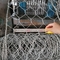 क्षरण प्रतिरोध के लिए गर्म-डुबकी जस्ती तार के साथ सागर बैंक गैबियन टोकरी पकड़ो
