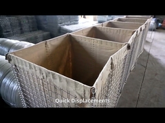 सैन्य दीवार सैन्य गेबियन बॉक्स रक्षात्मक बाधाएं उपकरण इकाई मूल्य