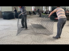 चीन में जस्ती गैबियन टोकरी कारखाना