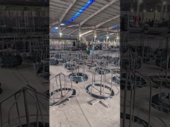 गैबियन पिंजरे का जाल कैसे बनाया जाता है?