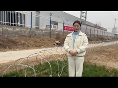 रेजर कांटेदार तार उत्पाद खुला विवरण