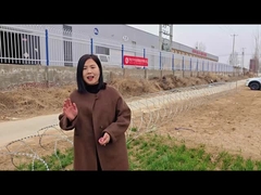 बीटीओ रेजर कांटेदार तार उत्पाद का ऑनसाइट प्रदर्शन और स्पष्टीकरण