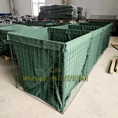 Zinc-Aluminium PVC Coated Military Defensive Barrier Wall SX-3 Type