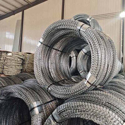 500 M Barbed Wire Galvanized Razor Wire Anti Climb Bird Protective