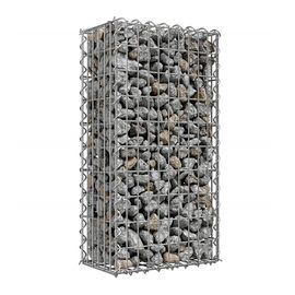 2x1x1 सस्ते पत्थर गेबियन तारों बॉक्स दीवार गेबियन टोकरी वायर मेष बाड़ लगाना
