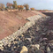 गेबियन टोकरी 2.7 मिमी नदी संरक्षण का उपयोग कर जस्ती तार जाल बनाए रखने वाली दीवार