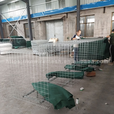 बुर्किना फासो में हरित / रेत भू-उत्पाद के साथ रक्षात्मक गढ़ बाधाएं / नदी सुरक्षा बाधाएं