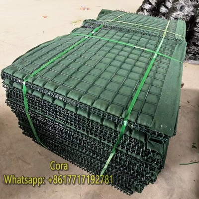 Hot Dipped Galvanized Hesco Barrier SX-3 for Flood Control