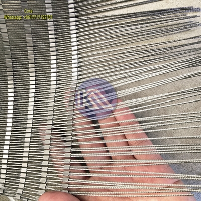 316L High Strength Stainless Steel Wire Rope  Anti-Drone Nets For Military Border Safety Fences Net