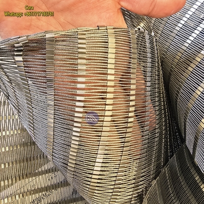 316L High Strength Stainless Steel Wire Rope  Anti-Drone Nets For Military Border Safety Fences Net