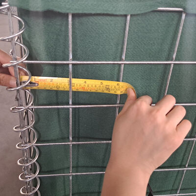 Hot Sale Galvanized Welded Mesh Gabion Box Defensive Barrier From China