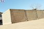इकट्ठे सुरक्षा Hesco रक्षात्मक बाधाएं मिल 3 रेत से भरा बाधाओं दीवार