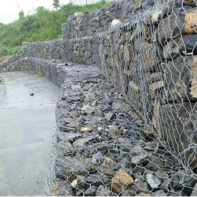 2.5 मिमी 2x1x1 वेल्डेड गेबियन बास्केट प्रोटेक्शन हॉट डिप्ड गैल्वेनाइज्ड मेश