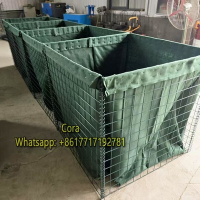 बाढ़ नियंत्रण के लिए जस्ती इस्पात रक्षा बाधा SX-3