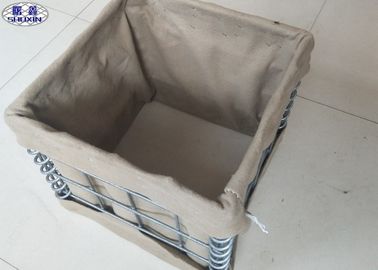 सैन्य गेबियन बॉक्स हेसको रक्षात्मक बाधाएं स्टील वायर सामग्री 3 साल की वारंटी