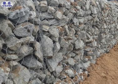 रॉक भरा तार पिंजरे जंग सबूत जस्ती सुविधा 3 साल की वारंटी