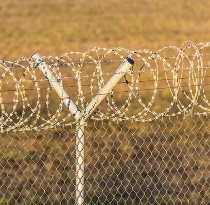 रेज़र वायर रेज़र कांटेदार तार गैल्वेनाइज्ड स्टील 18