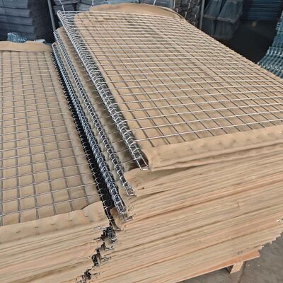 भारी जस्ती रक्षा बाधा गढ़ विस्फोट रोधी रेत की दीवार