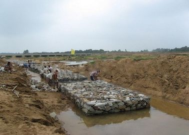 प्रोफेशनल रॉक बास्केट रिटेनिंग वॉल, रॉक केज वॉल हेक्सागोनल मेश