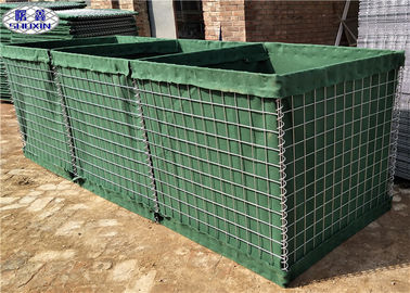 1 * 1 * 1.4M 3 सेल सैन्य सैन्य Hesco बस्ती अवरोधक विभाग के लिए