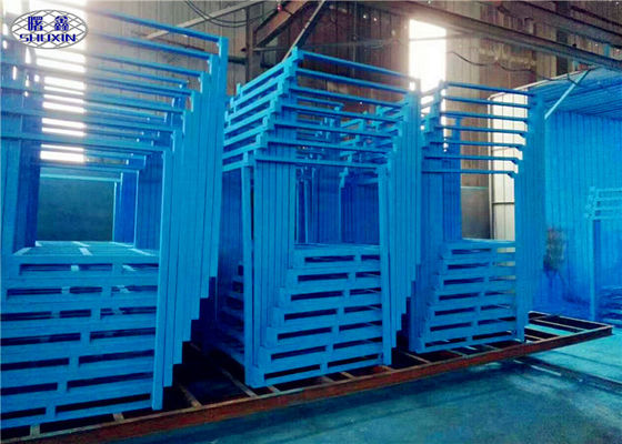 अनुकूलित स्टील स्टैकिंग रैक कम कार्बन स्टील Collapsible आईएसओ प्रमाणित