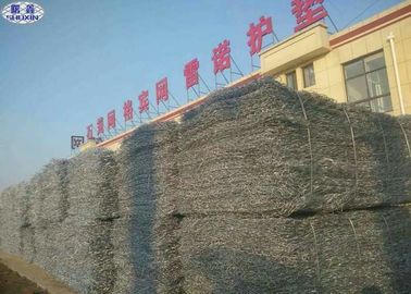 जस्ती रॉक बास्केट वायर मेष  गेबियन स्टोन केज जंग प्रतिरोध