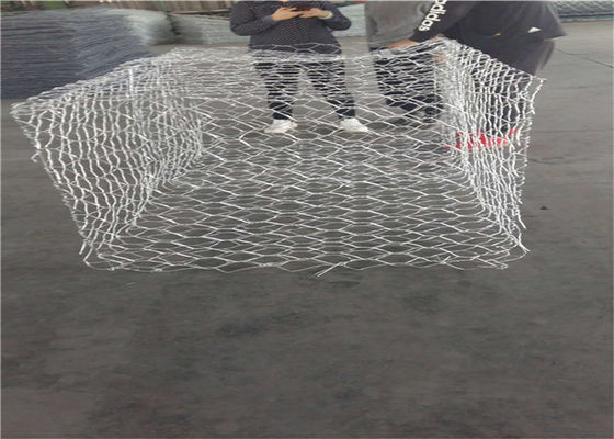 8x10 सेमी गेबियन बॉक्स हेक्सागोनल होल जस्तीकृत एंटीकोर्सिव